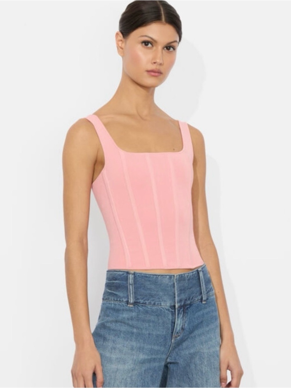 Alice + Olivia Sariah Corset Tank